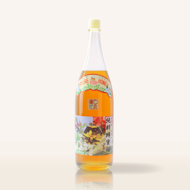 百花蜂蜜（国産）2.4kg 1升瓶